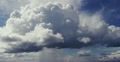 Dark Rain Clouds Rolling Through Sky 5k Timelapse