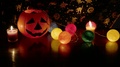 Halloween Mummy Pumpkin With Colorful Decorative Light