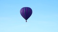Hot Air Balloon Flying During The International Aerostatic Rally Of Mondovì.