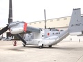 Japanese V-22 Osprey Parked Outside Hangar At Marine Corps Air Station New River