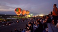 Pond5 La montgolfier nocturne means night mooring during saga international balloon