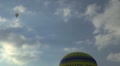 Several Ballons Rising Up At The European Ballon Festival At Igualada-Spain