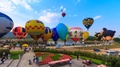 Time Lapse Hot Air Balloons Singha Park International Balloon Fiesta 2017