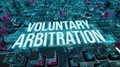 Voluntary Arbitration With Digital Technology Concept