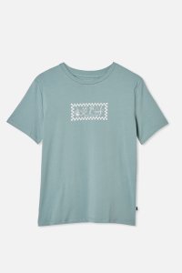 Free by Cotton On - Oversized Tee - Rusty aqua/more surf