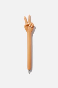 Typo - Novelty Pen - Peace hand
