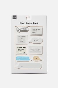 Typo - Plush Sticker Pack - Text messages