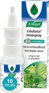 A.Vogel Cinuforce Neusspray Menthol Voordeelverpakking