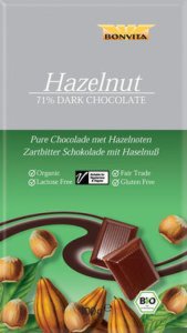 Bonvita Pure Chocolade Hazelnoot Bio