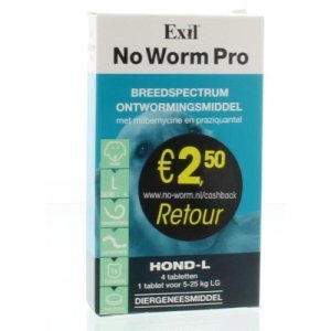 Exil No Worm Pro Hond L