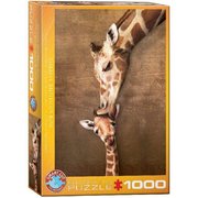 Eurographics Giraffe Mother's Kiss 1000pcs Jigsaw puzzle 1000 pc(s)
