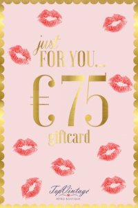 Giftcard € 75
