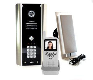 AES Wireless Video Door Entry System AES V-Entree