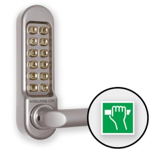 Borg 5008 Combination Lock (DDA Handle) for use with Panic Hardware