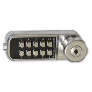 Borg Locks Borg mini horizontal combination lock for cabinets & lockers