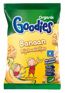 Organix Goodies Rijstwafels Banaan