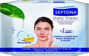 Septona Make-up Removerdoekjes Micellaire Water