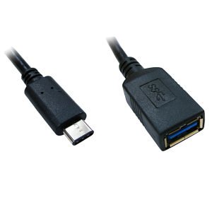 Tvcables 0.5m usb type c to type a female cable