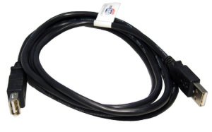 Tvcables 1.8m usb extension cable black a male to female