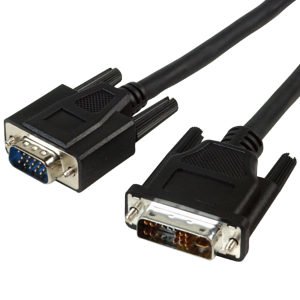 10m DVI to VGA Cable / SVGA Cable VGA Male to DVI Male