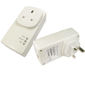 Cabledepot 200 mbps homeplug adapter with pass through twin pack