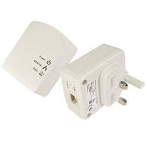 Cabledepot 500 mbps homeplug ethernet adapter twin pack