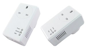 Tvcables 500mbps pass through homeplug dual pack