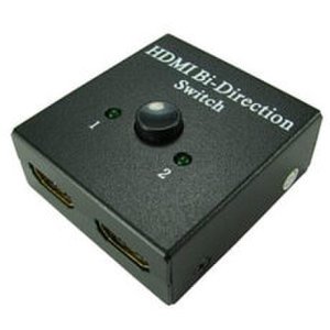 Cabledepot Hdmi switch 2 port bi-directional with 4k support