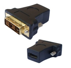 Tvcables Hdmi to dvi adapter hdmi female to dvi-d male - gold