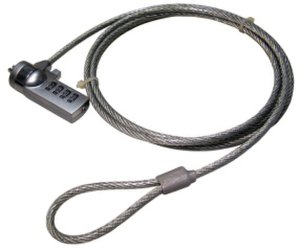 Cabledepot Laptop combination security lock 4 digit 1.4m cable