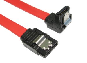Cabledepot Locking sata cable 3gbps straight to angle 45cm
