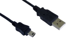 Tvcables Mini usb cable 1.8m usb a to mini b 5 pin