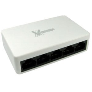 Cabledepot Newlink 5 port 10/100 ethernet switch white