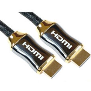 Cabledepot Nylon braided premium gold hdmi cable 3m