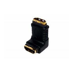 Right Angle HDMI Female to HDMI Female Joiner Coupler