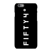 54 Degree Fifty four degree apparel dark phone case for iphone and android - iphone 5/5s - snap case - matte