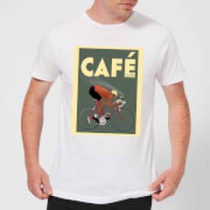 Mark Fairhurst Cafe Racer Men's T-Shirt - White - S - White