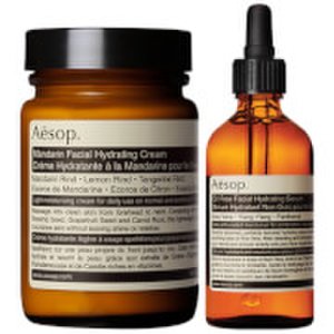 Aesop Mandarin Facial Cream and Lightweight Serum Duo