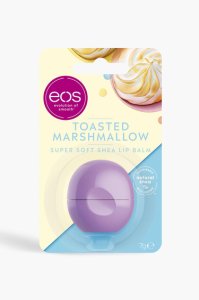 Boohoo Eos toasted marshmallow lip balm, purple