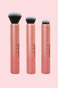 Boohoo Real techniques custom complexion brushes, pink