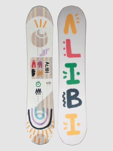 Alibi Snowboards Recess 148 2023 Snowboard mønster