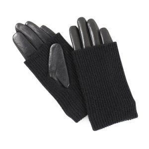 Helly women's glove in knitwear and fur