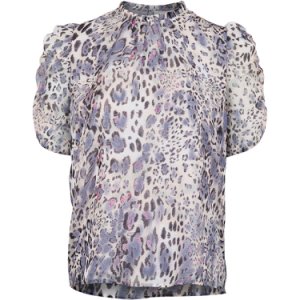 Neo Noir Dorris leopard blouse