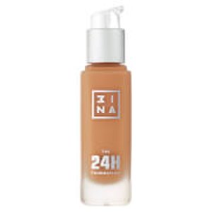 3INA Makeup The 24H Foundation 30ml (Various Shades) - 648 Warm Honey