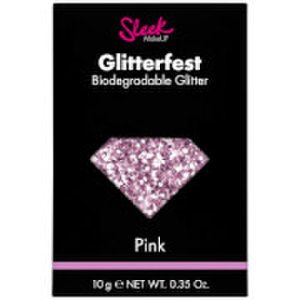 Sleek MakeUP Glitterfest Biodegradable Glitter – Pink 10 g