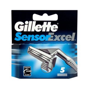 Gillette Sensor Excel Razor Blades Pack Of 5