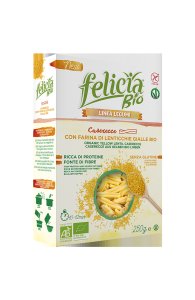 Felicia Bio Caserecce Con Farina Di Lenticchie Gialle Biologico 250g