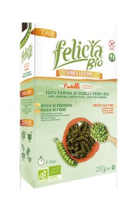 Felicia Bio Fusilli Con Piselli Verdi Biologico 250g