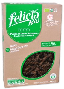 Andriani Spa Felicia bio pasta di grano saraceno fusilli senza glutine 340g
