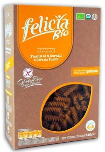 Felicia Bio Pasta Multicereali Fusilli Senza Glutine 340g